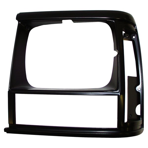 Crown Automotive Headlamp Bezel Black/Black - Left 55034075